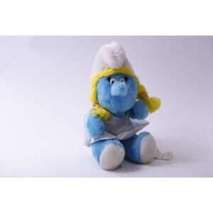 Smurfette, Plush, Furry, Soft Toy, Stuffed, Vintage, Collectible ~ 250811-WH 484